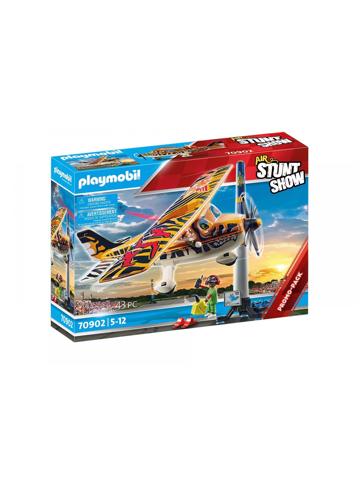 פליימוביל אקסטרים על גלגלים:מופע פעלולים אוירי מטוס פרופלר