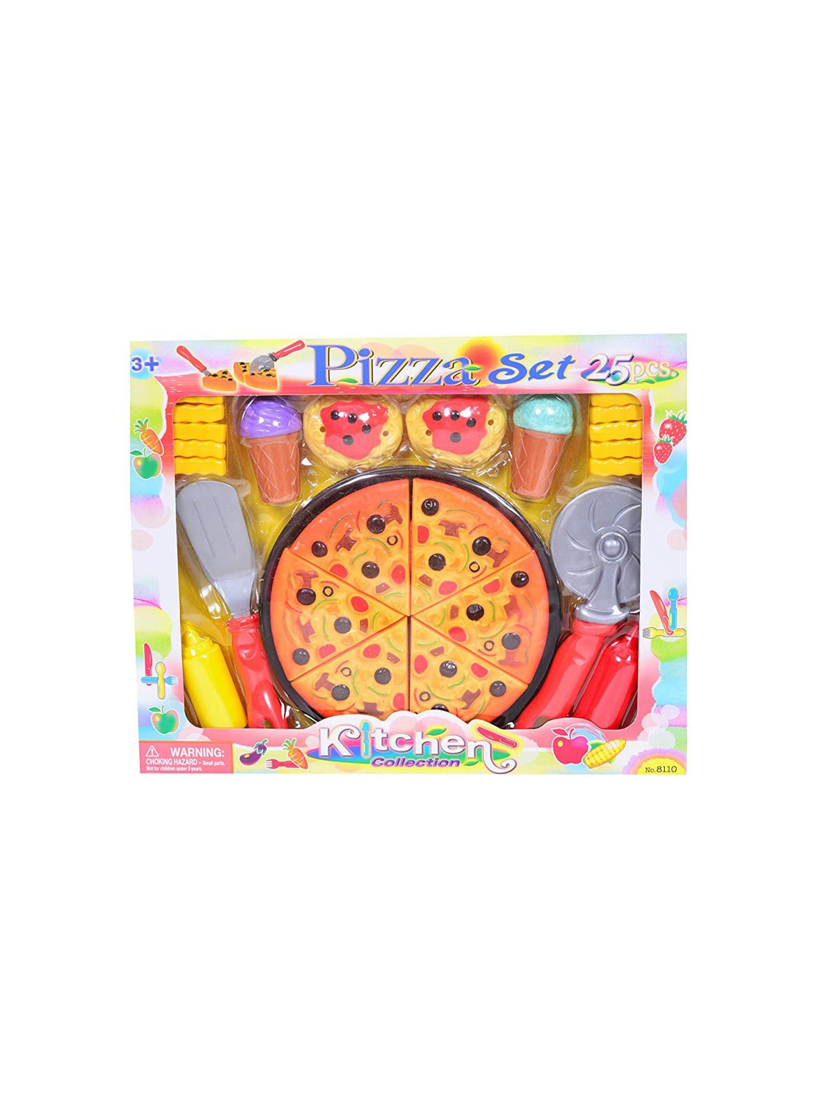 סט פיצה 25 חלקים