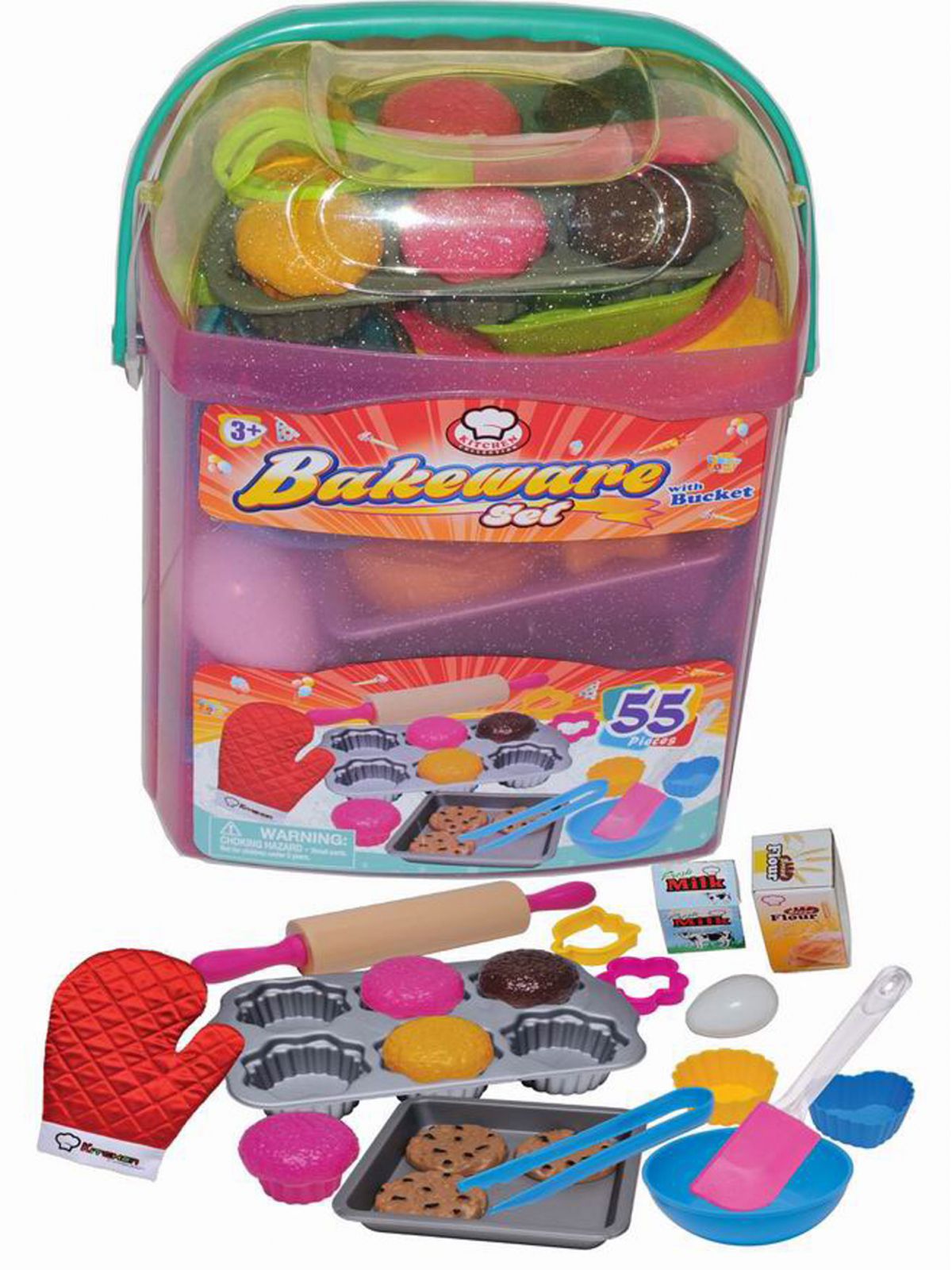 דלי כלי בישול 55 חלקים