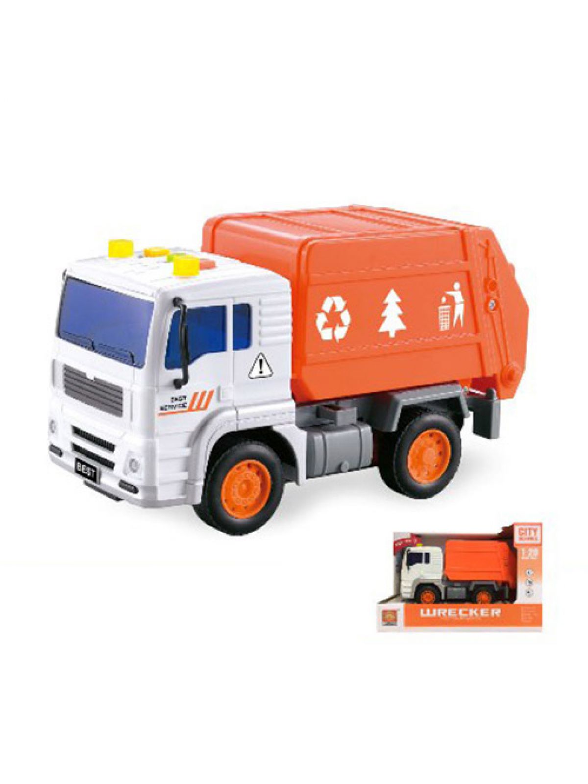 משאית אשפה בינונית  V ישראלי