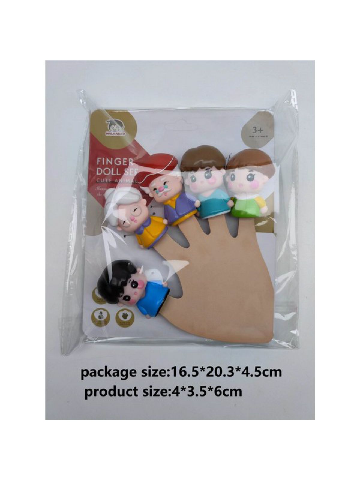 בובות אצבע משפחה