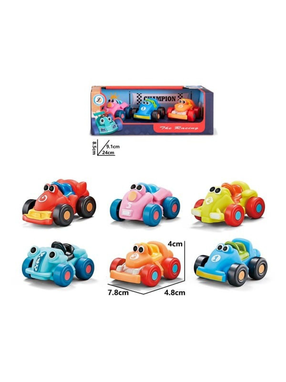 מארז 3 מכוניות תינוקות