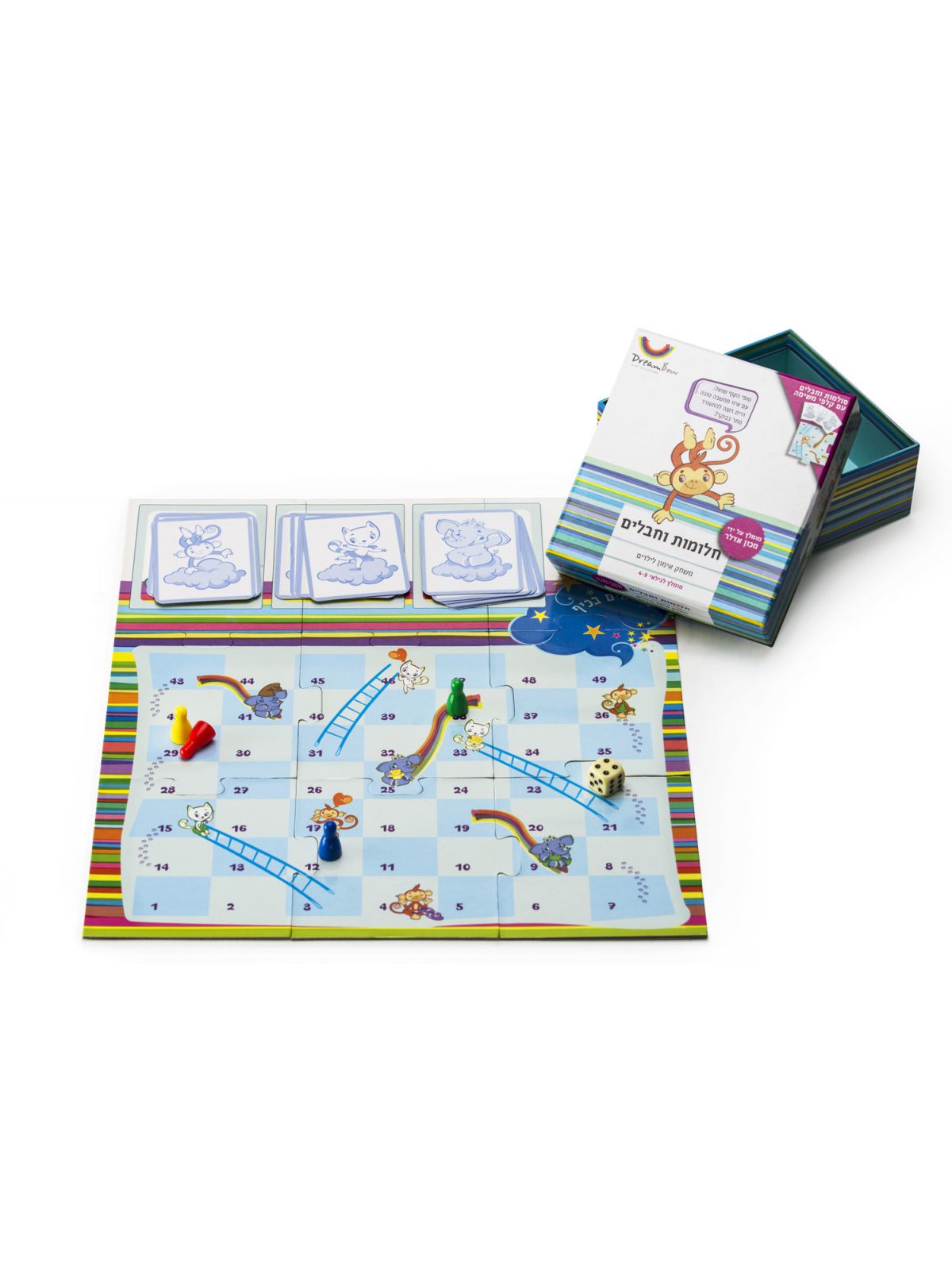 חלומות וחבלים משחק אימון לילדים