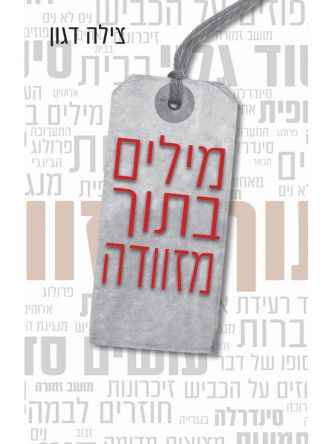 מילים בתוך מזוודה