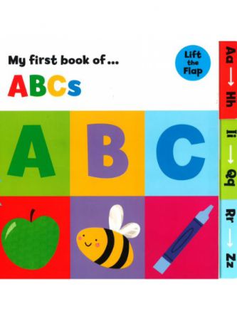 MY FIRST BOOK OF ABCS LIFT-THE-FLAP TAB bOOK