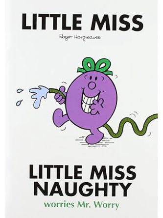 LITTLE MISS NAUGHTY WORRIES MR WORRY