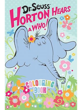 DR SEUSS - HORTON COLOURING BOOK