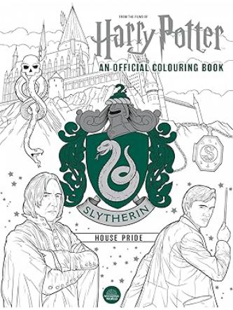 HARRY POTTER SLYTHERIN HOUSE PRIDE COLOURING BOOK