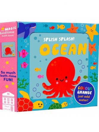 COLOUR CHANGING BATH BOOK MY LITTLE OCEAN