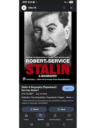 STALIN A BIOGRAPHY