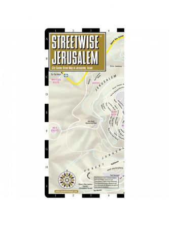 JERUSALEM MICHELIN MAP
