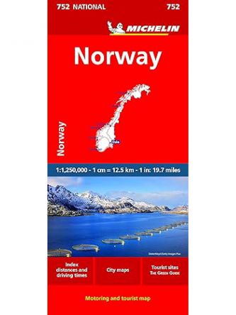 NORWAY 752 MAP