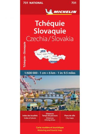 CZECH/SLOVAK REPUBLIC MAP