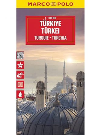TURKEY MARCO POLO MAP