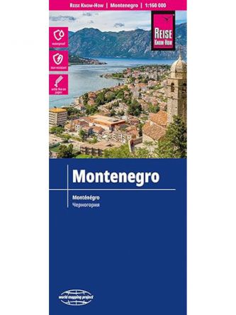MONTENEGRO MAP