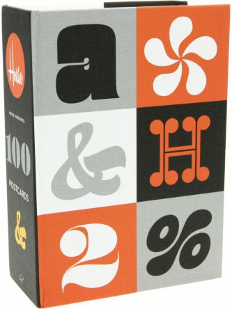 HOUSE INDUSTRIES POSTCARD BOX