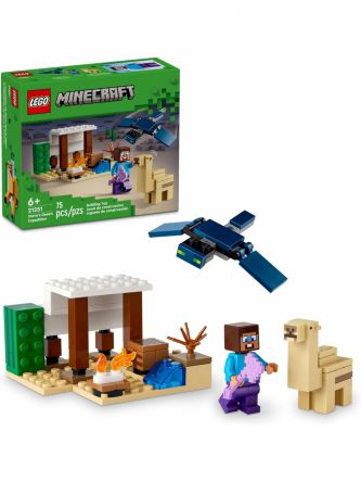 משלחת המדבר של סטיב מיינקראפט לגו 21251 LEGO Minecraft