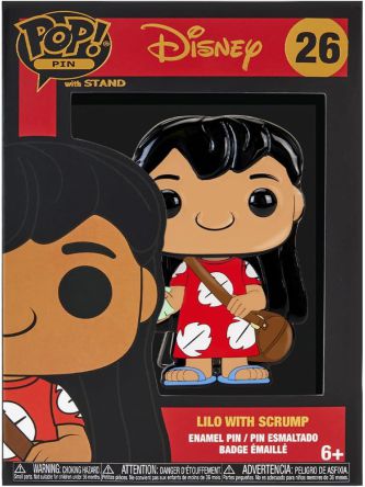 פופ סיכה לילו עם סקרמפ Lilo & Stitch Disney Funko Pop