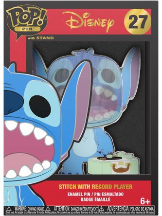 פופ סיכה סטיץ עם פטיפון Lilo & Stitch Disney Funko Pop