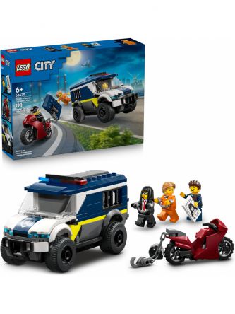 רכב משטרתי להובלת אסירים לגו סיטי 60479 LEGO City