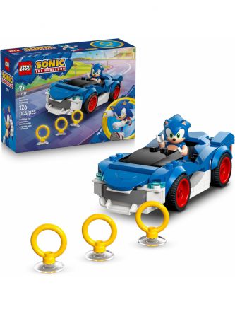 מכונית ספידסטר לייטנינג סוניק לגו Lego Sonic the Hedgehog 77117