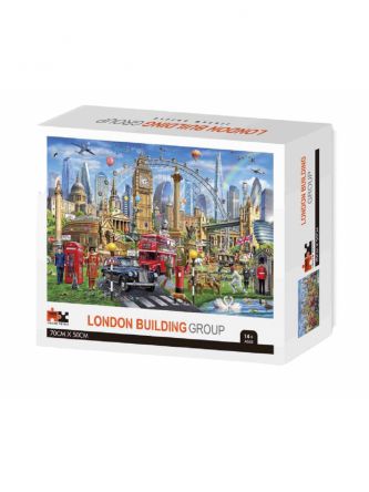 פאזל 1000 חלקים מבנים קסומים בלונדון