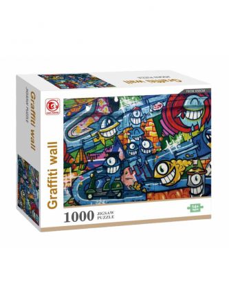 פאזל 1000 חלקים קיר גרפיטי
