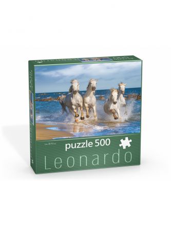פאזל סוסים על הים 500 חלקים