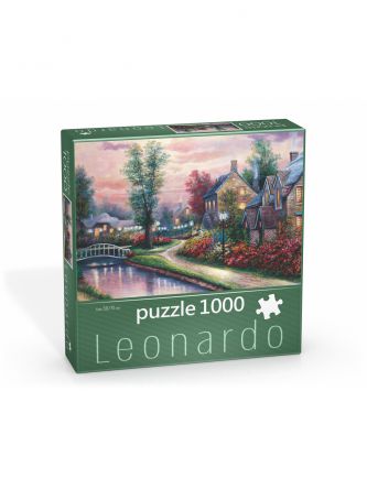 פאזל חורף נוצץ 1000 חלקים