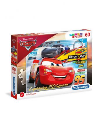 פאזל 60 חל’ - מכוניות סופר קולור