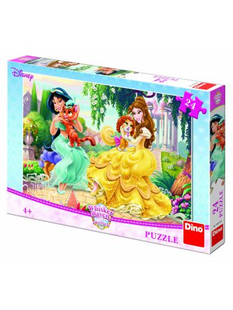 פאזל 24 חל’ - נסיכות וחיות מחמד