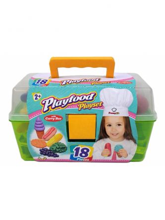 סט אוכל בארגז נשיאה 18 חלקים