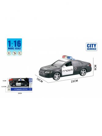 מכונית משטרה שחורה ישראלי V
