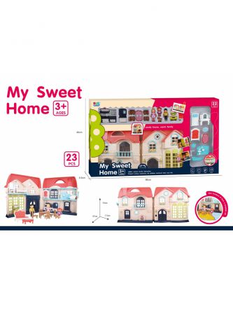 בית בובות ענק 23 חלקים